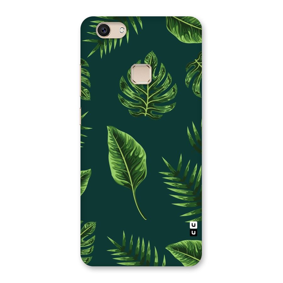Green Leafs Back Case for Vivo V7