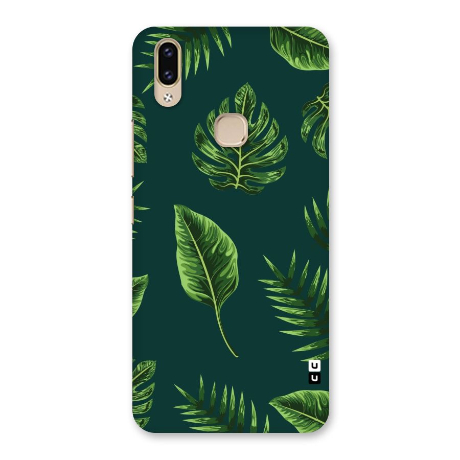 Green Leafs Back Case for Vivo V9 Youth