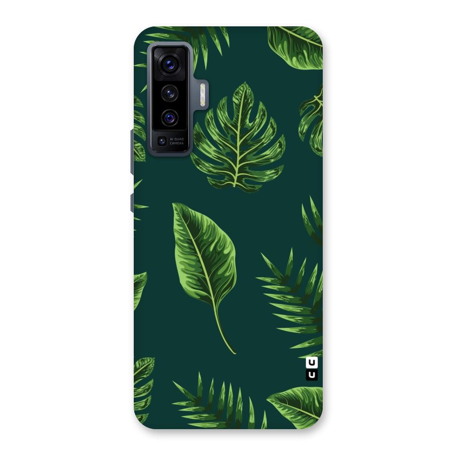 Green Leafs Back Case for Vivo X50