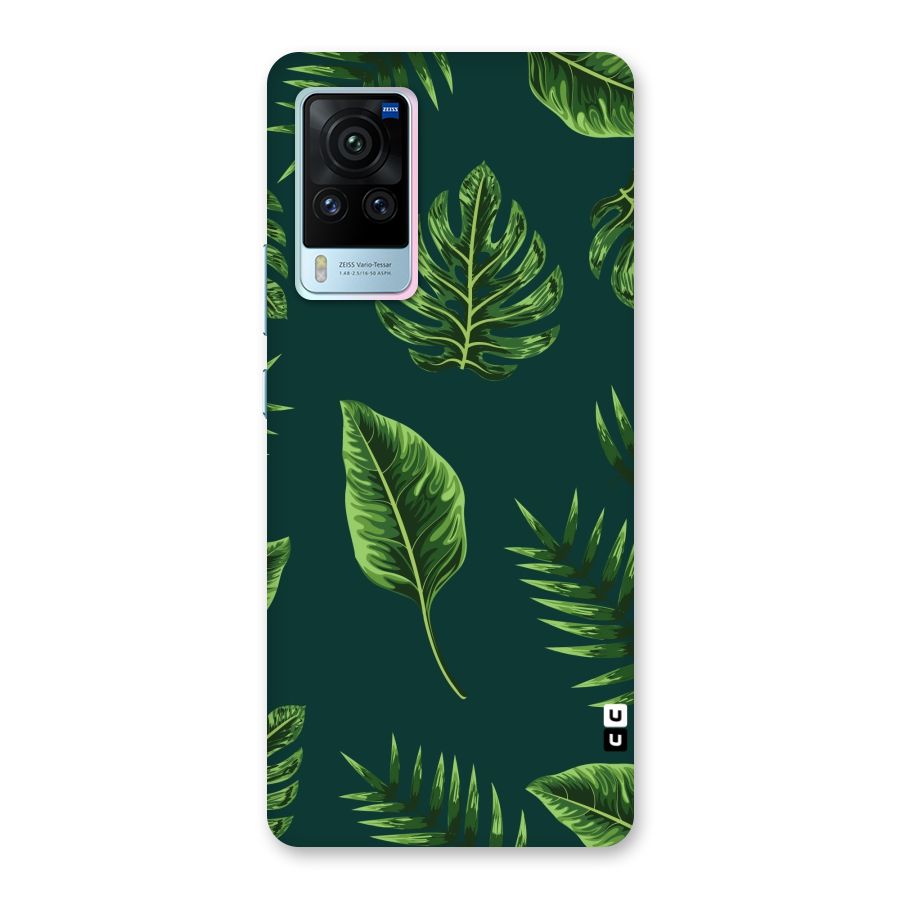 Green Leafs Back Case for Vivo X60 Pro