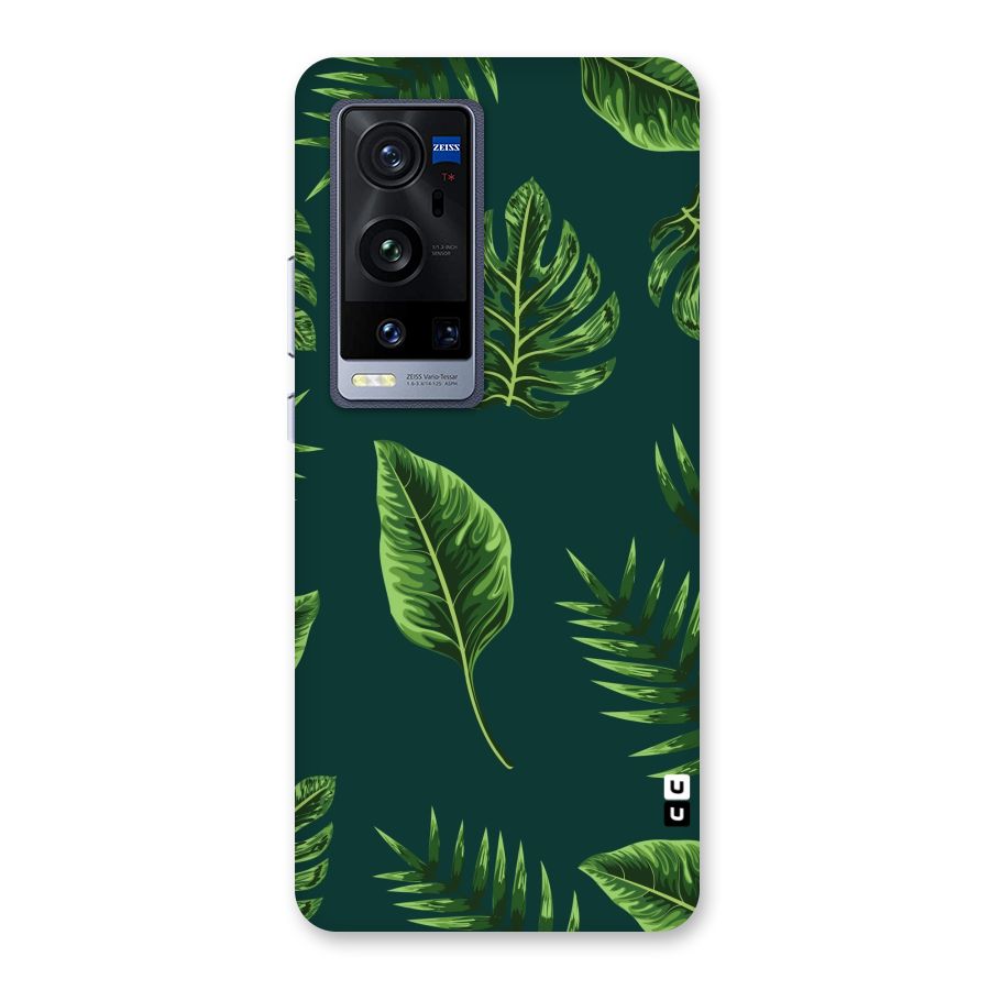 Green Leafs Back Case for Vivo X60 Pro Plus