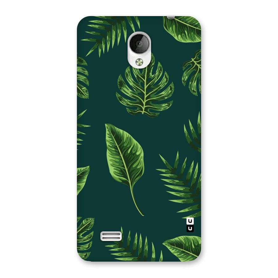 Green Leafs Back Case for Vivo Y21