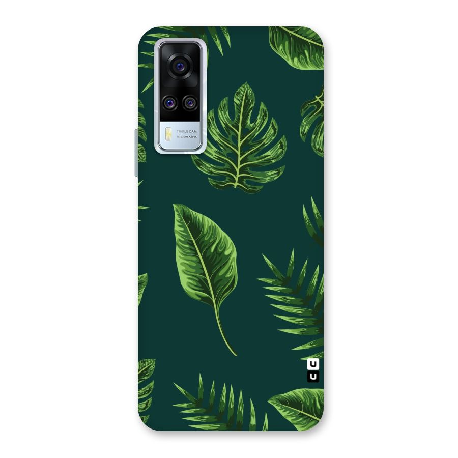 Green Leafs Back Case for Vivo Y31