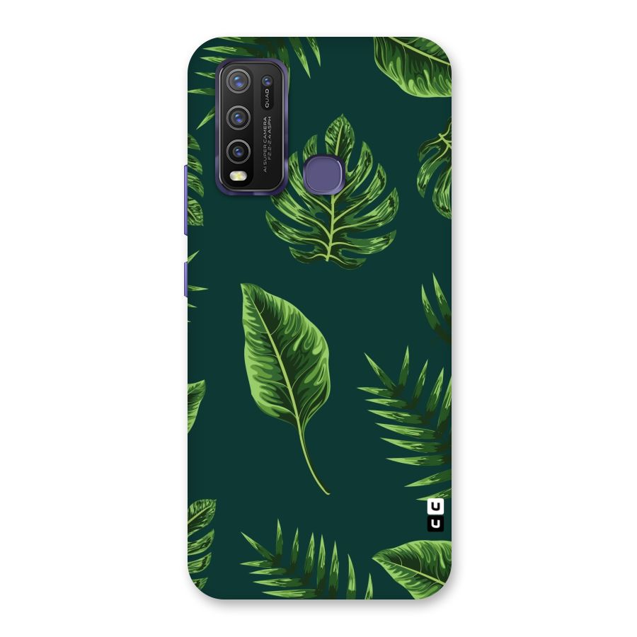 Green Leafs Back Case for Vivo Y50