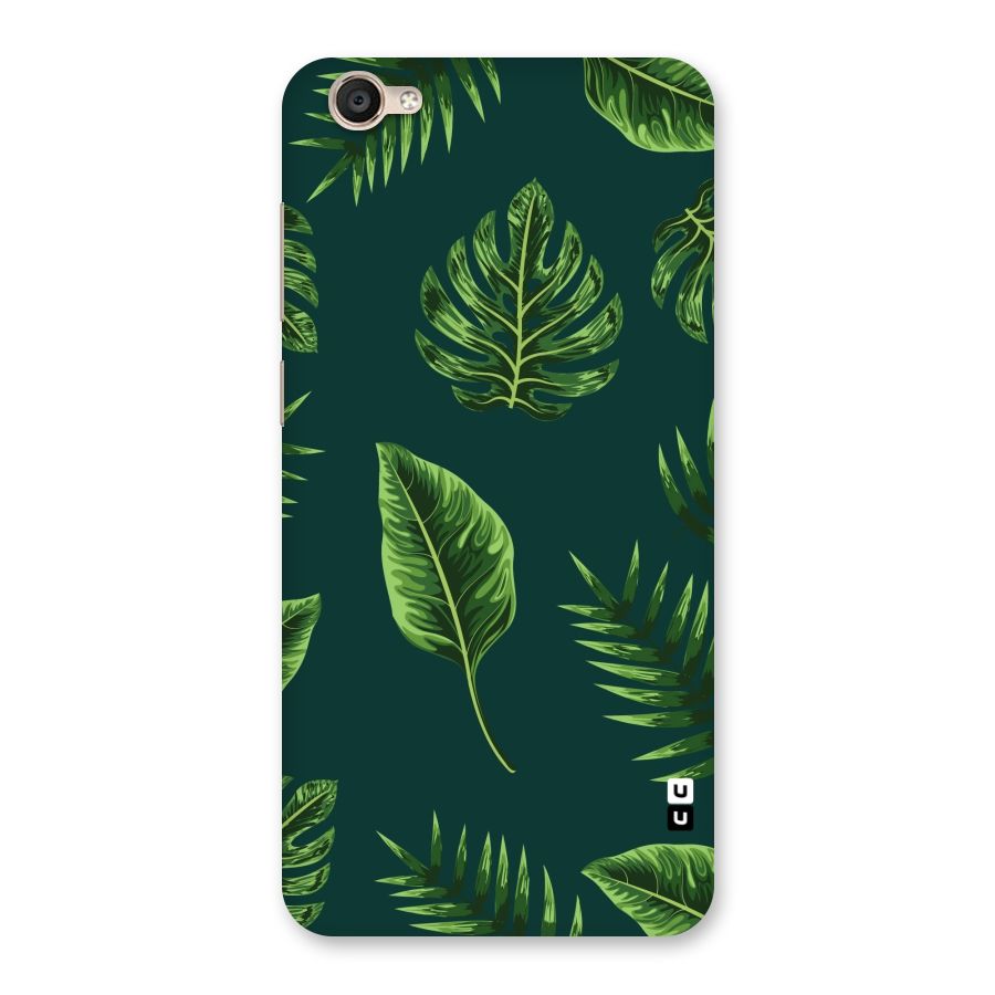 Green Leafs Back Case for Vivo Y55s