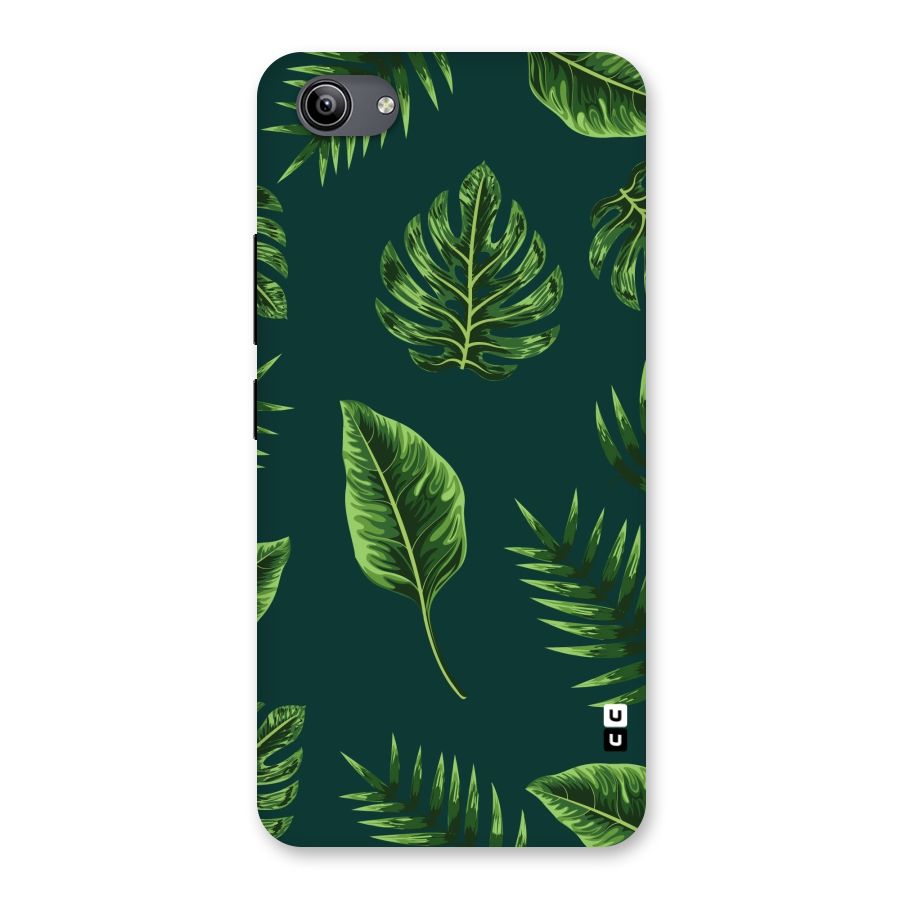 Green Leafs Back Case for Vivo Y81i