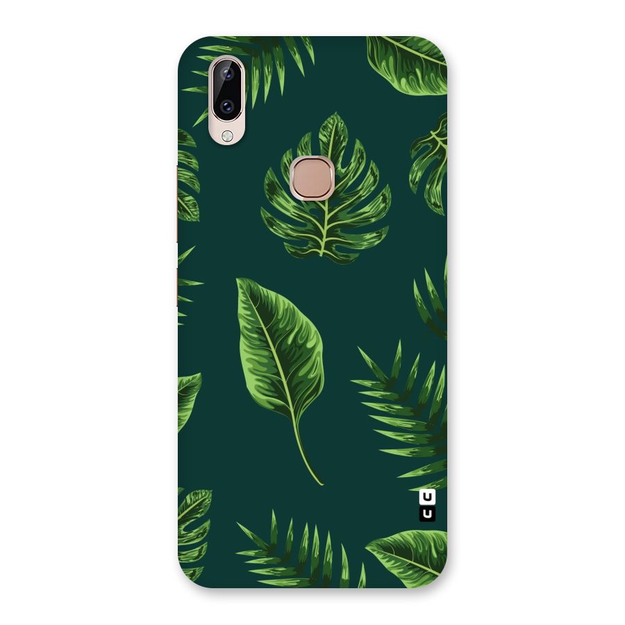 Green Leafs Back Case for Vivo Y83 Pro