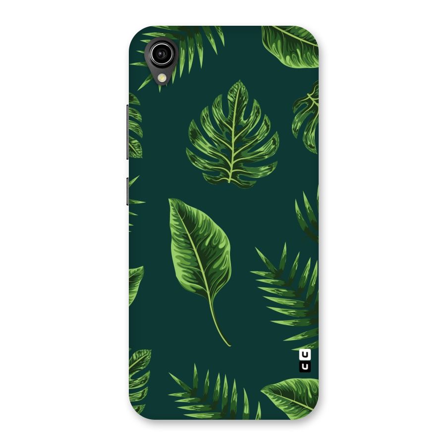 Green Leafs Back Case for Vivo Y90