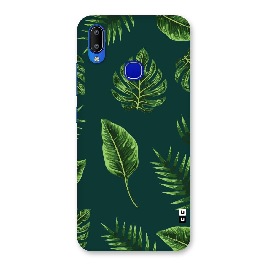 Green Leafs Back Case for Vivo Y91
