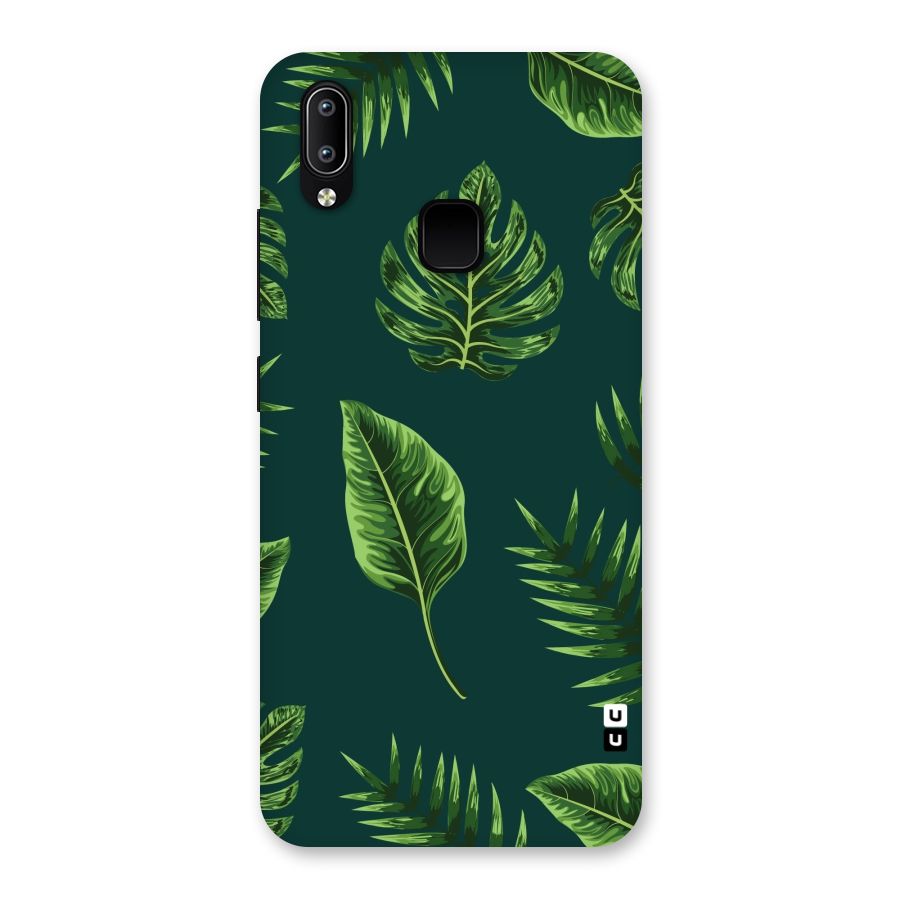 Green Leafs Back Case for Vivo Y93