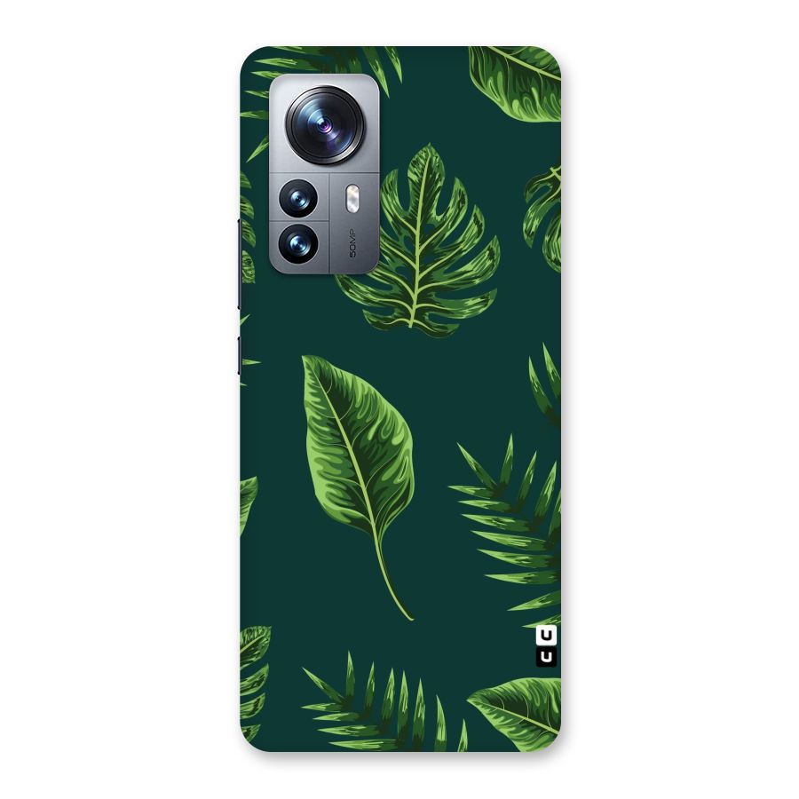 Green Leafs Back Case for Xiaomi 12 Pro