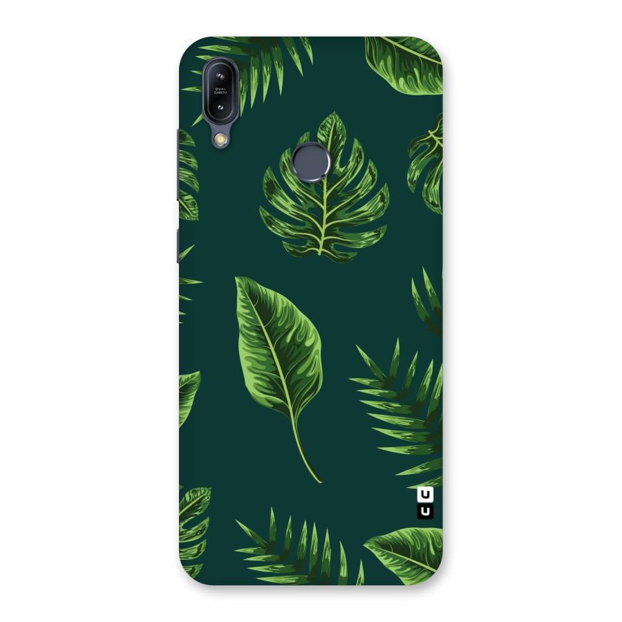 Green Leafs Back Case for Zenfone Max M2