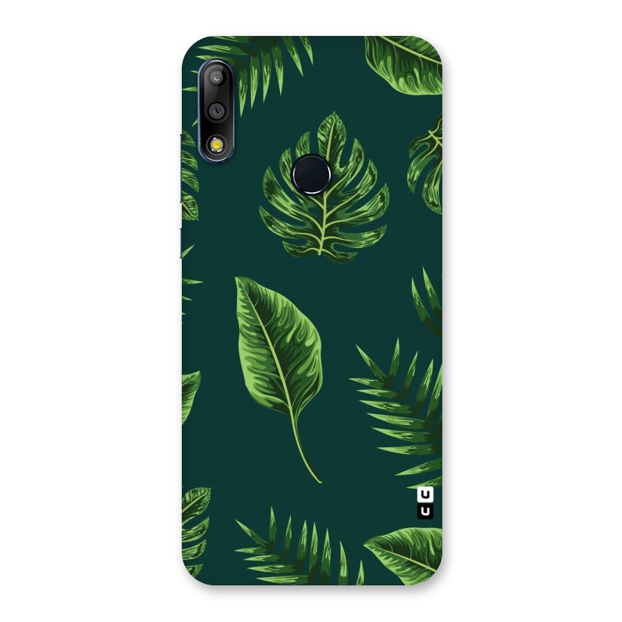 Green Leafs Back Case for Zenfone Max Pro M2
