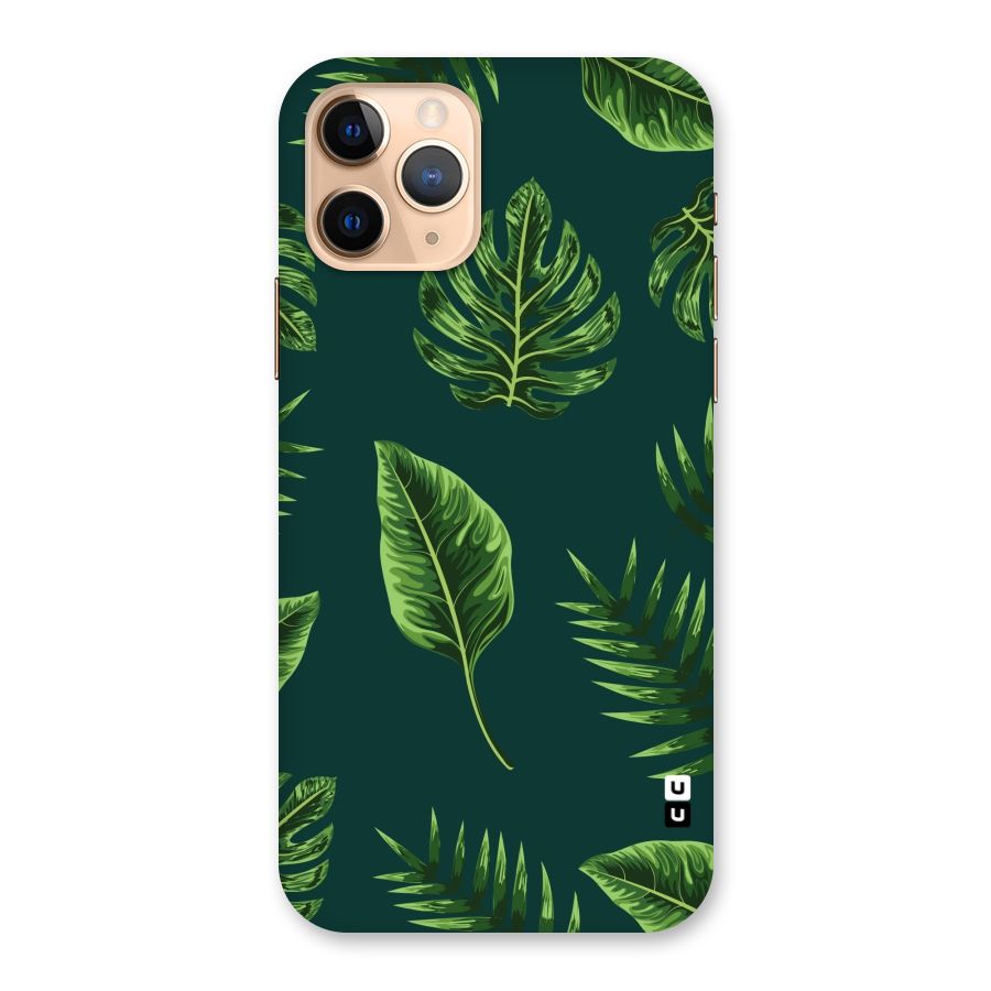 Green Leafs Back Case for iPhone 11 Pro