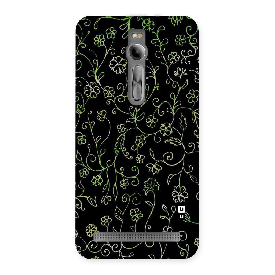 Green Leaves Back Case for Asus Zenfone 2