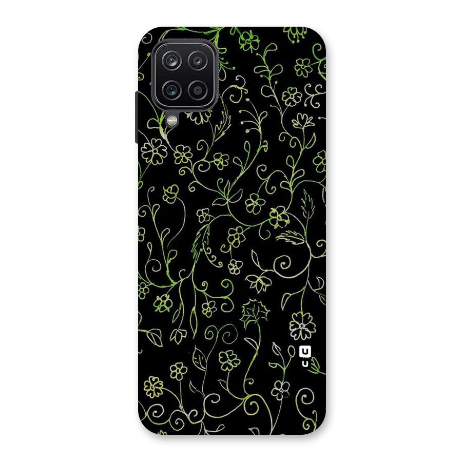 Green Leaves Back Case for Galaxy A12