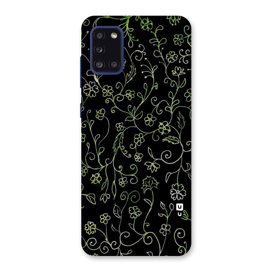 Green Leaves Back Case for Galaxy A31