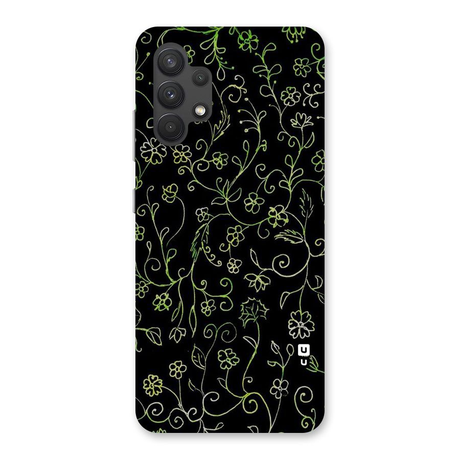 Green Leaves Back Case for Galaxy A32