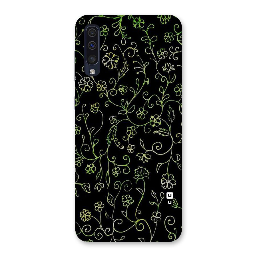 Green Leaves Back Case for Galaxy A50