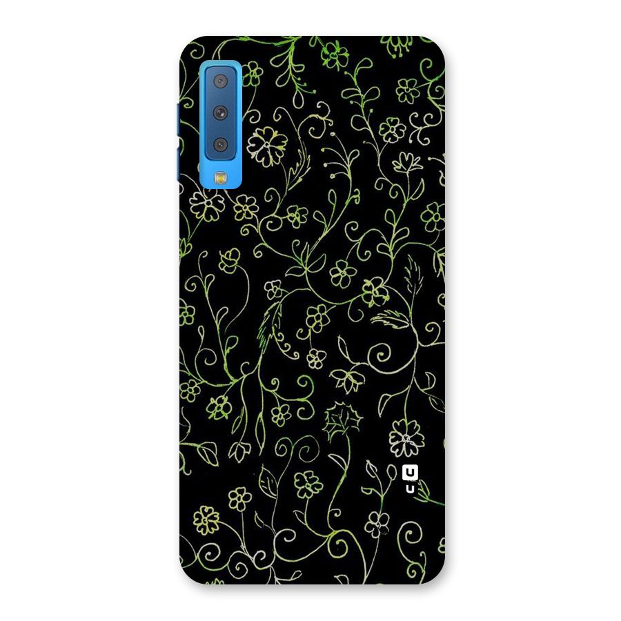 Green Leaves Back Case for Galaxy A7 (2018)