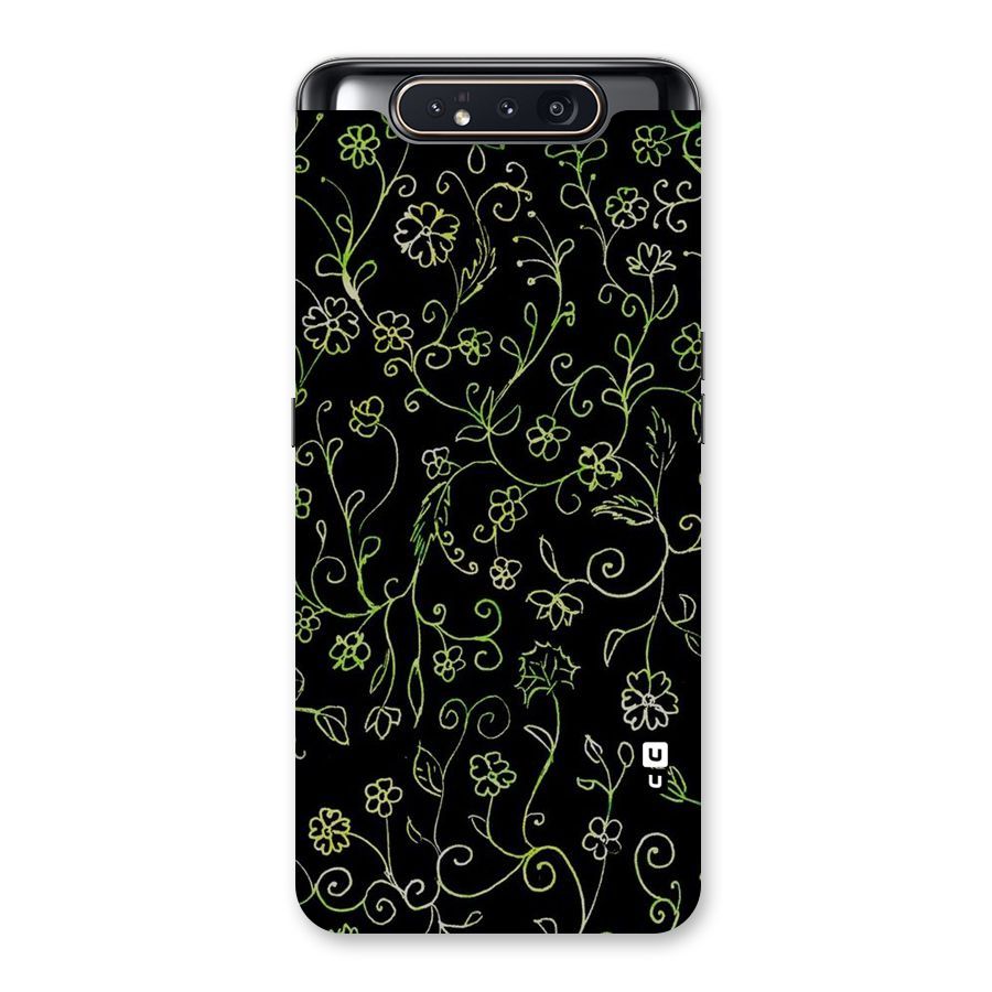Green Leaves Back Case for Galaxy A80