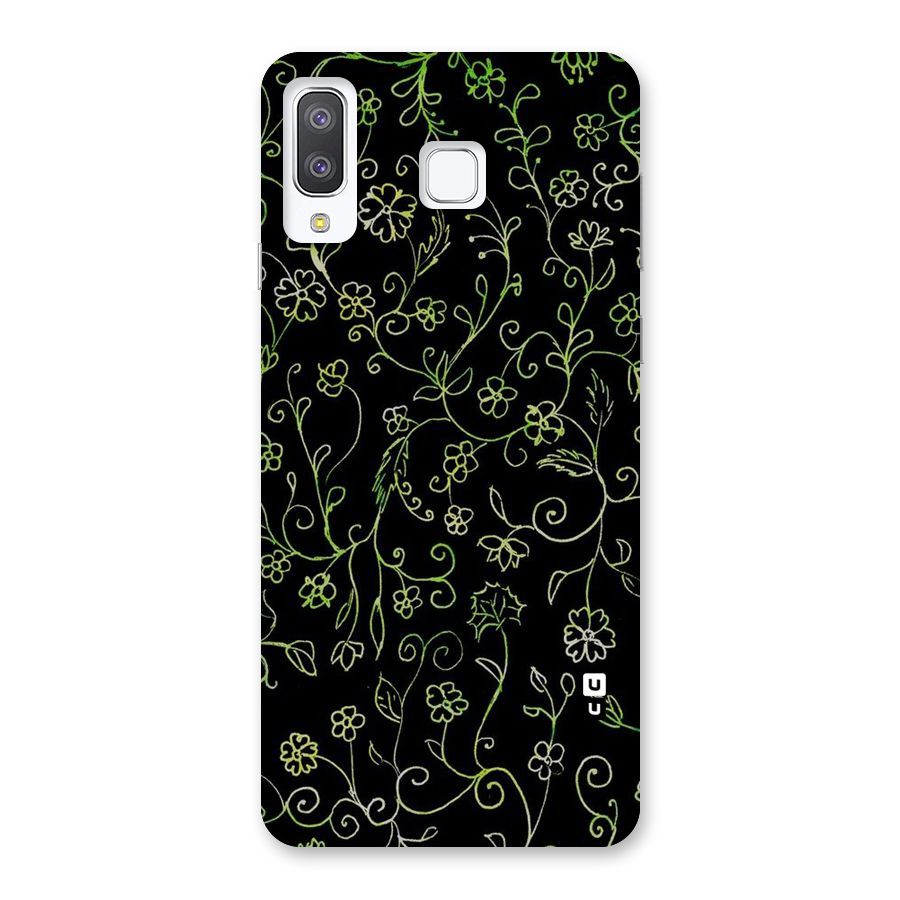 Green Leaves Back Case for Galaxy A8 Star
