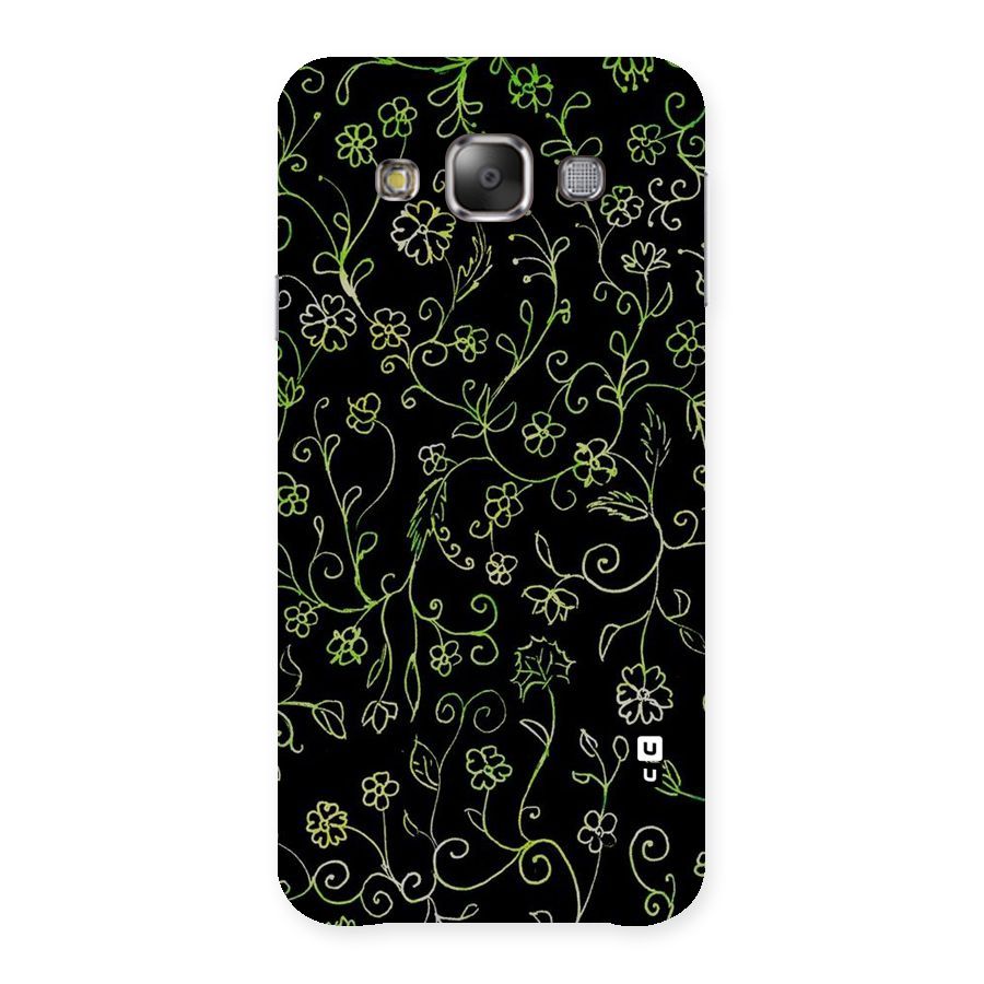 Green Leaves Back Case for Galaxy E7