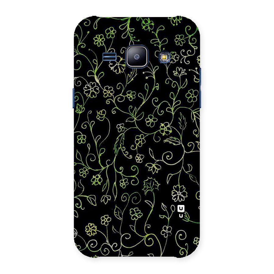 Green Leaves Back Case for Galaxy J1