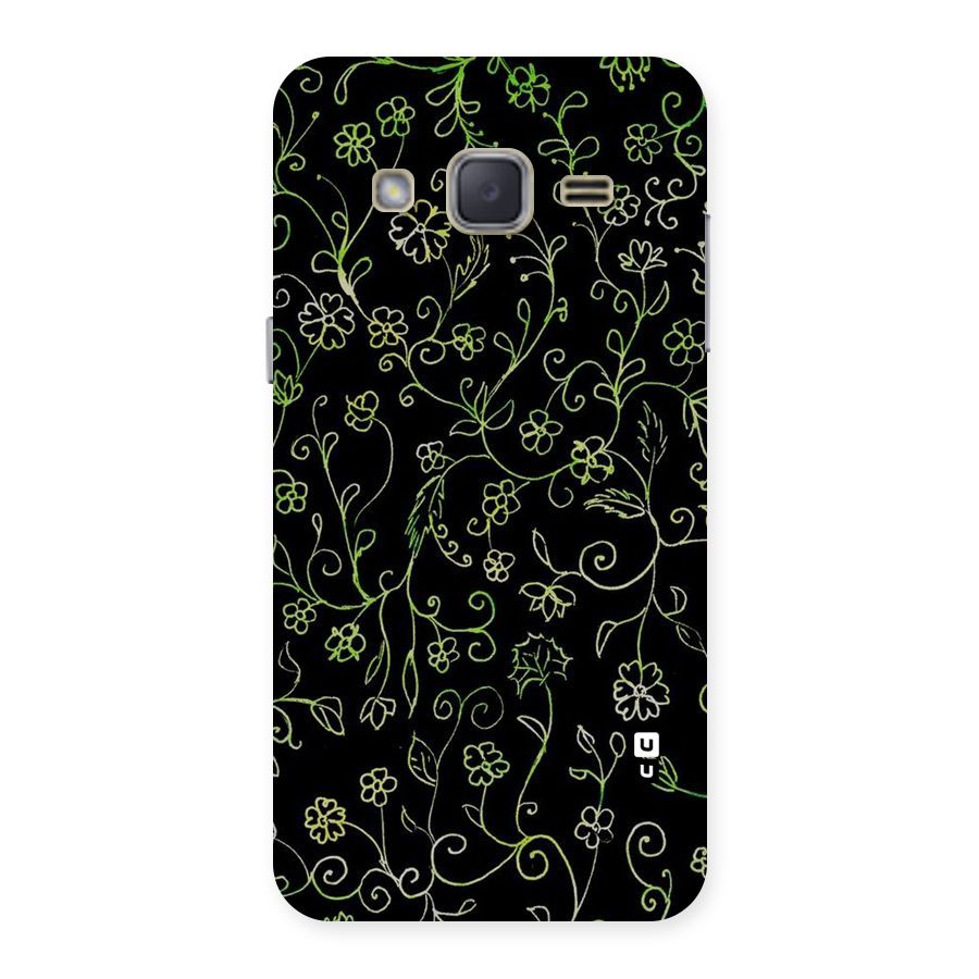 Green Leaves Back Case for Galaxy J2