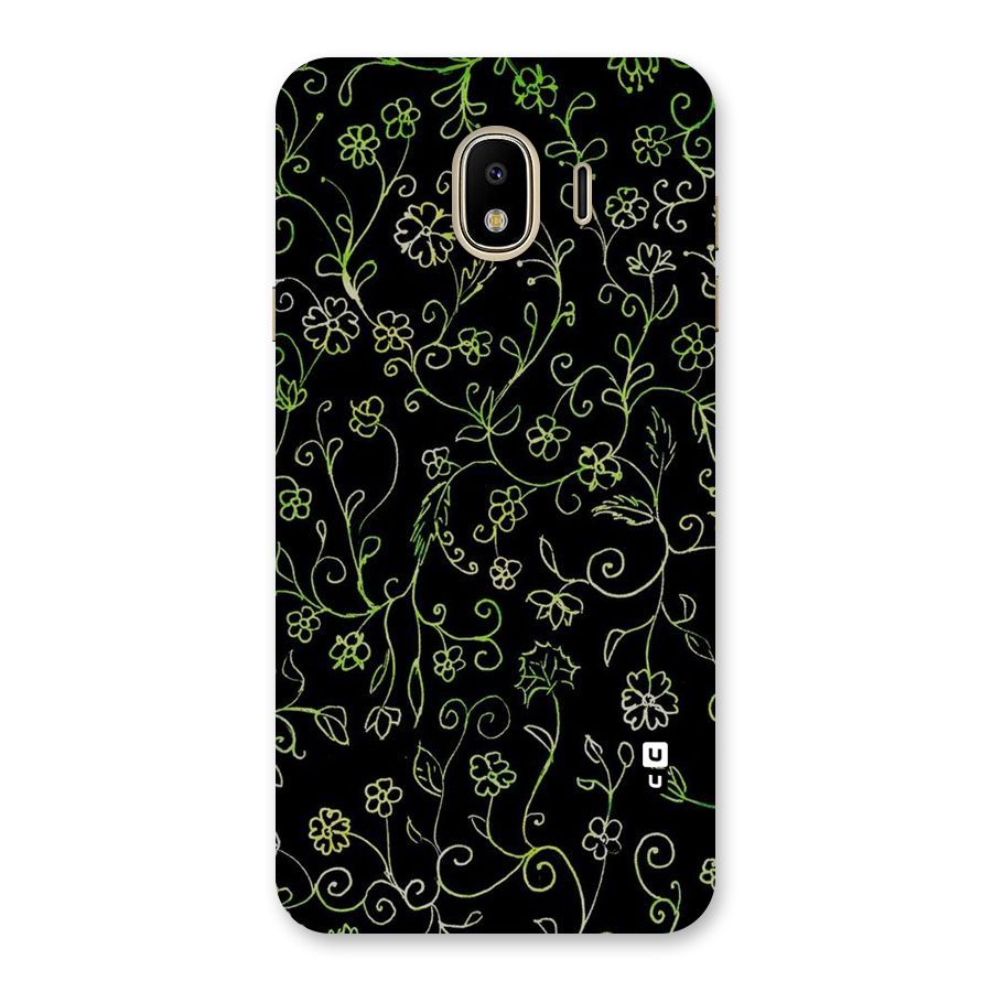 Green Leaves Back Case for Galaxy J4