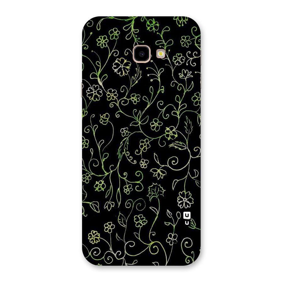Green Leaves Back Case for Galaxy J4 Plus