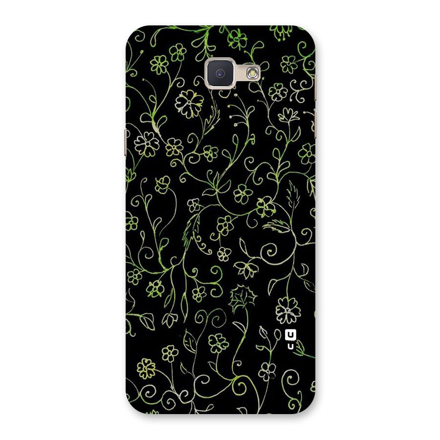 Green Leaves Back Case for Galaxy J5 Prime