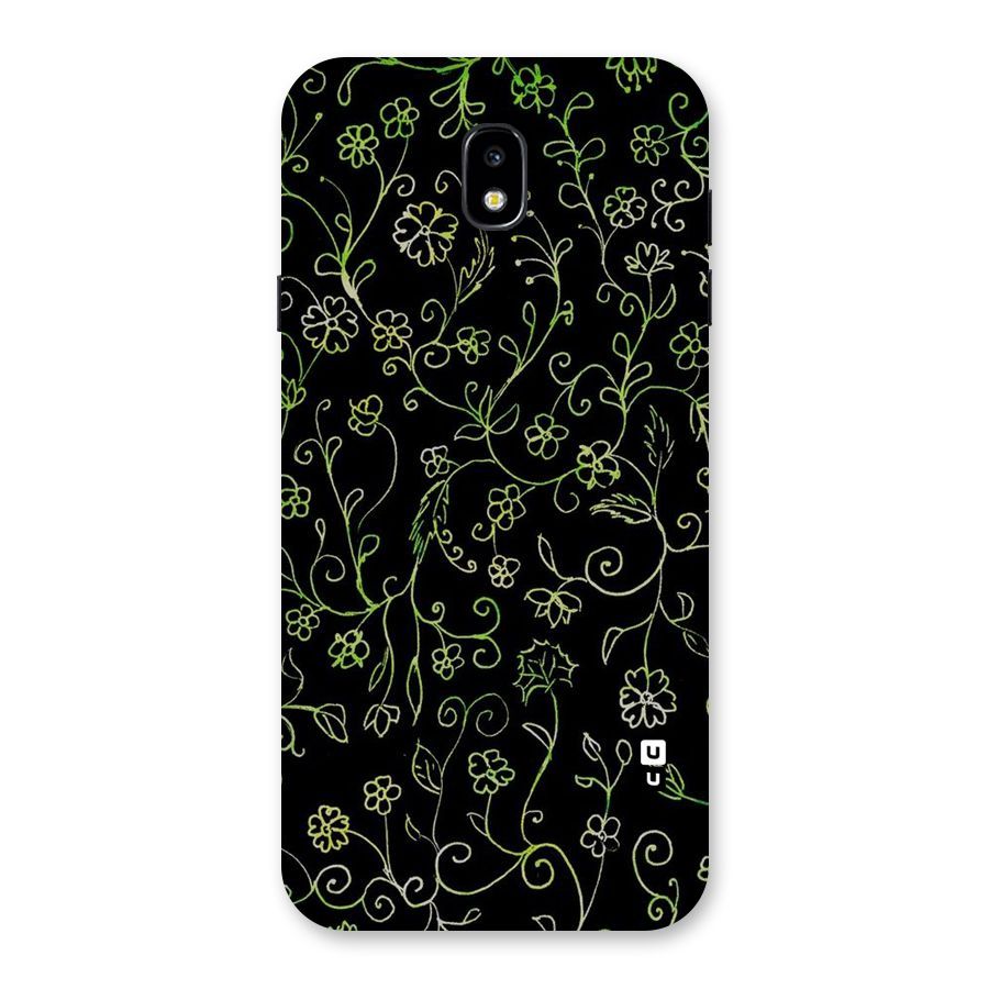 Green Leaves Back Case for Galaxy J7 Pro