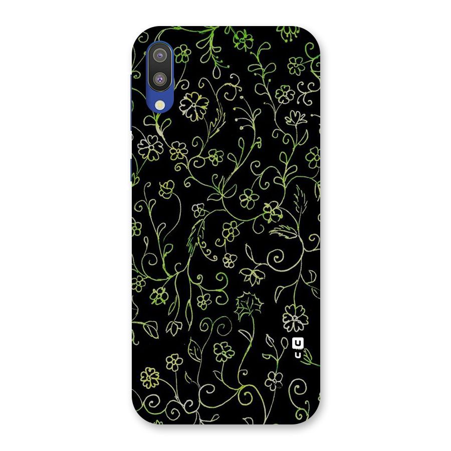 Green Leaves Back Case for Galaxy M10