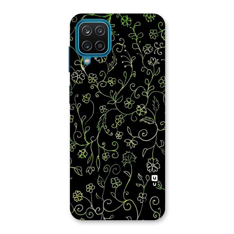 Green Leaves Back Case for Galaxy M12