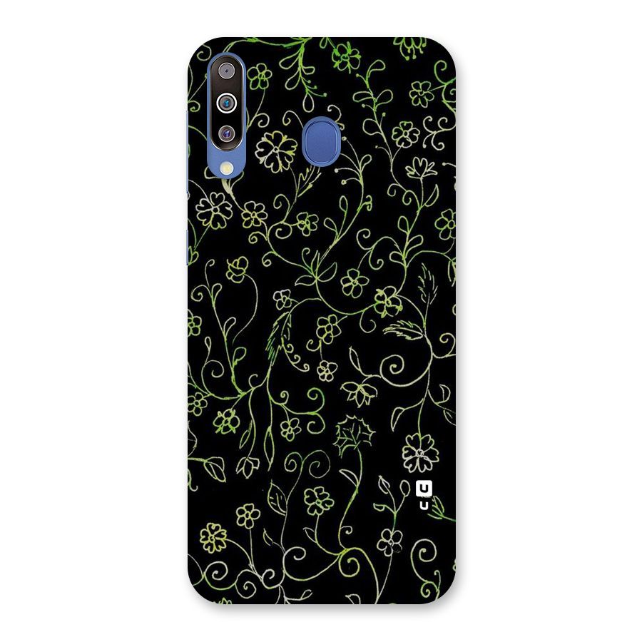 Green Leaves Back Case for Galaxy M30