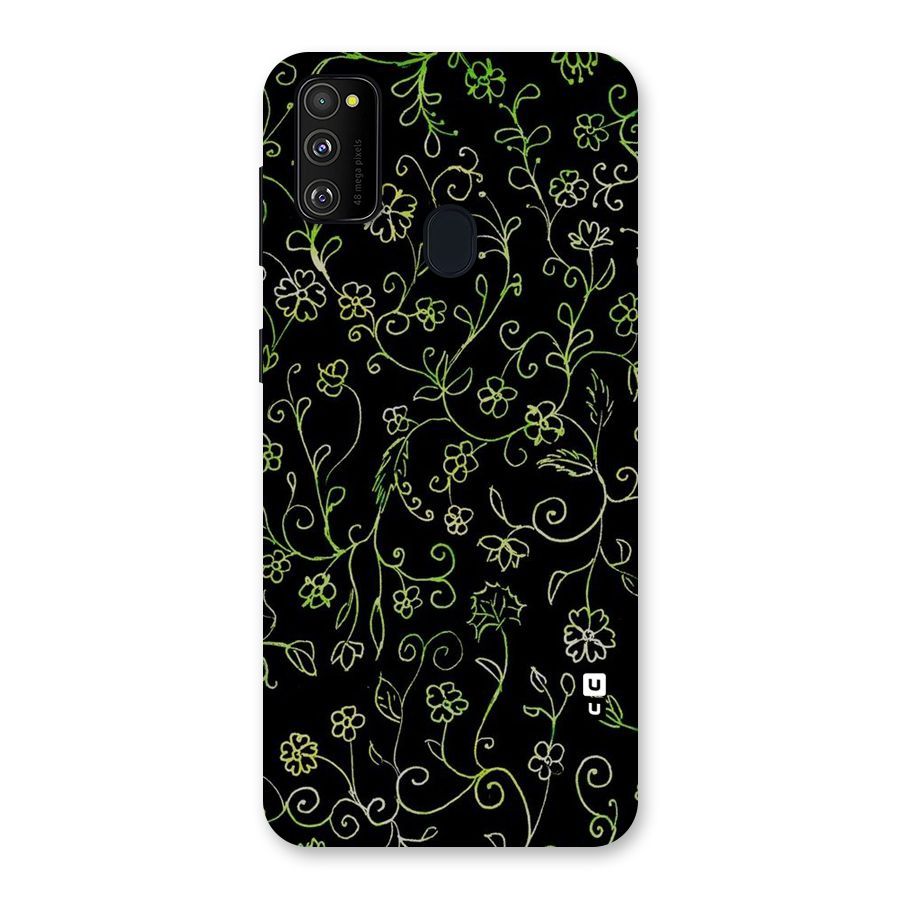 Green Leaves Back Case for Galaxy M30s