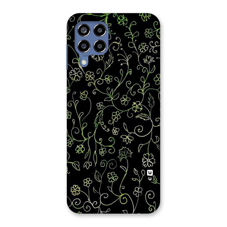 Green Leaves Back Case for Galaxy M53 5G