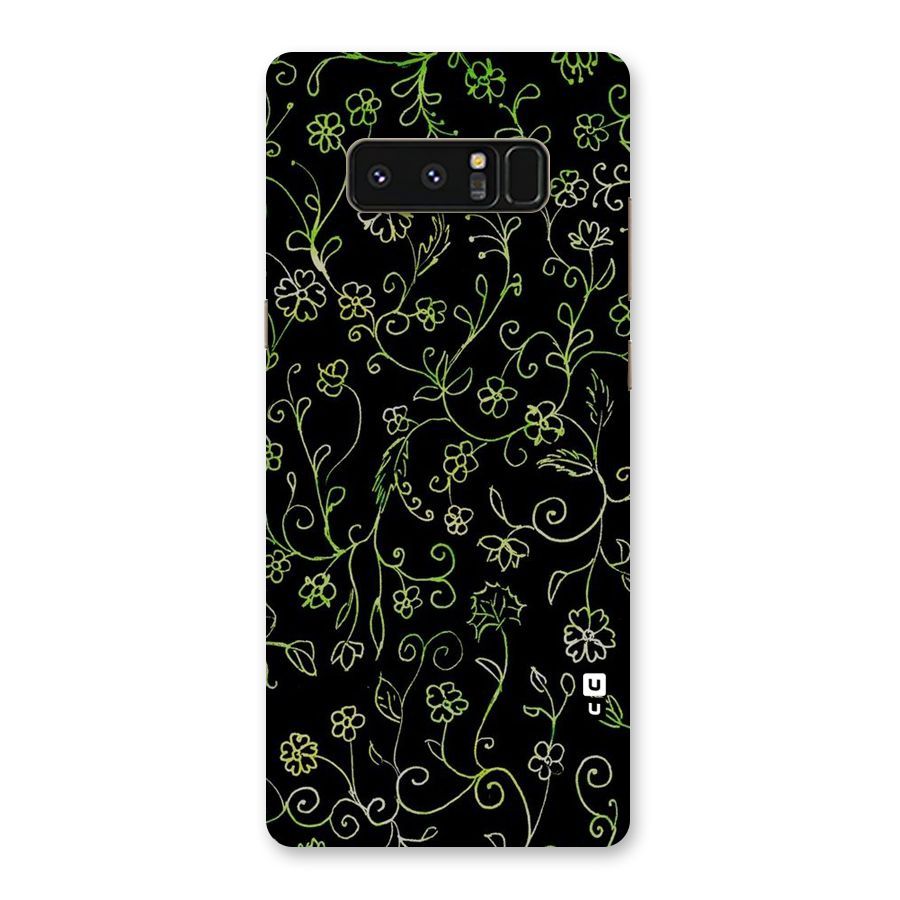 Green Leaves Back Case for Galaxy Note 8