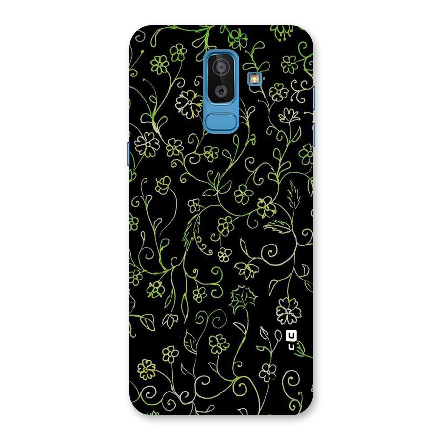 Green Leaves Back Case for Galaxy On8 (2018)