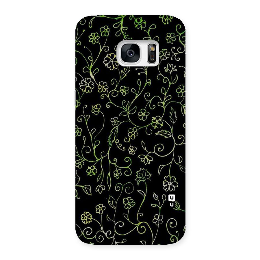 Green Leaves Back Case for Galaxy S7 Edge