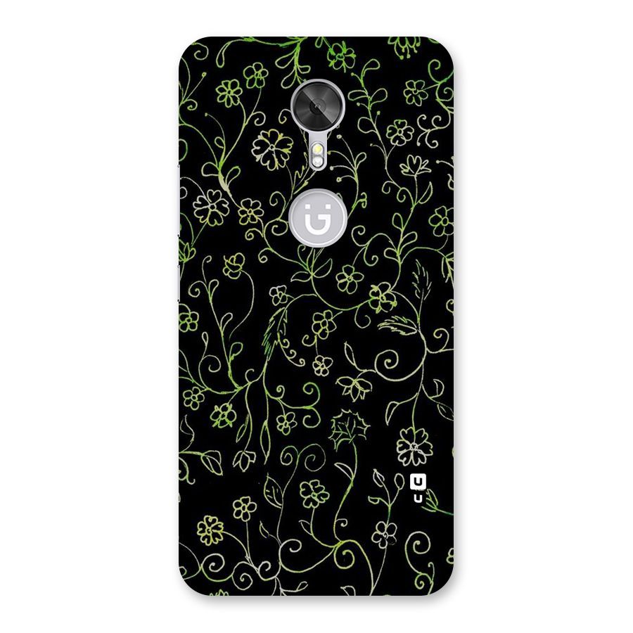Green Leaves Back Case for Gionee A1