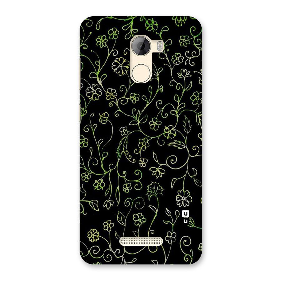 Green Leaves Back Case for Gionee A1 LIte