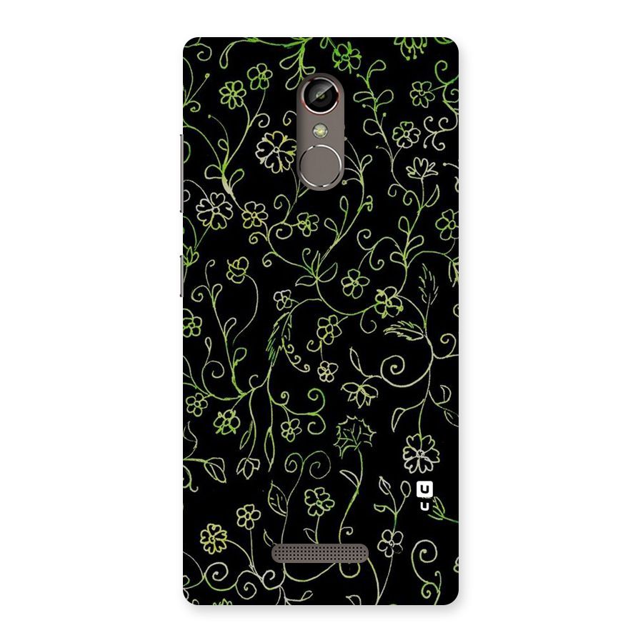 Green Leaves Back Case for Gionee S6s