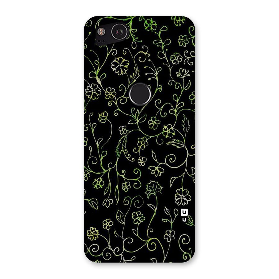 Green Leaves Back Case for Google Pixel 2