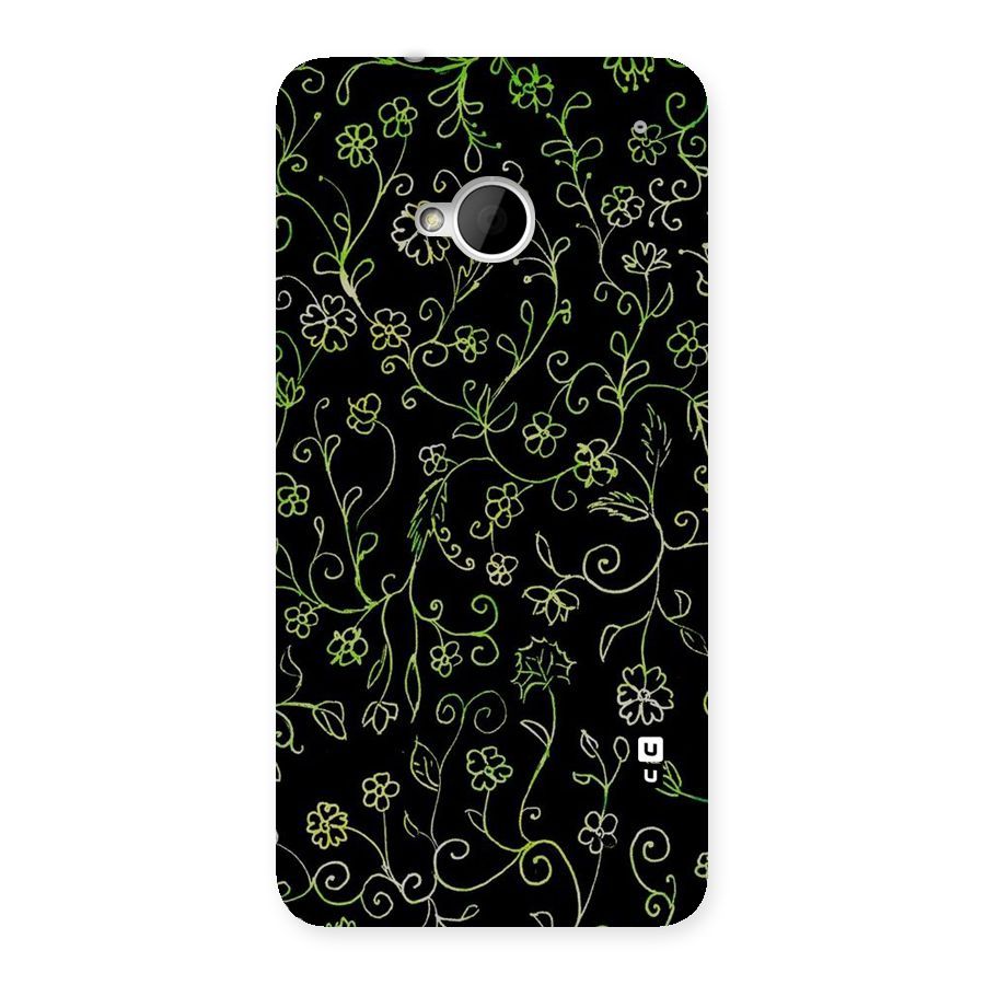 Green Leaves Back Case for HTC One M7