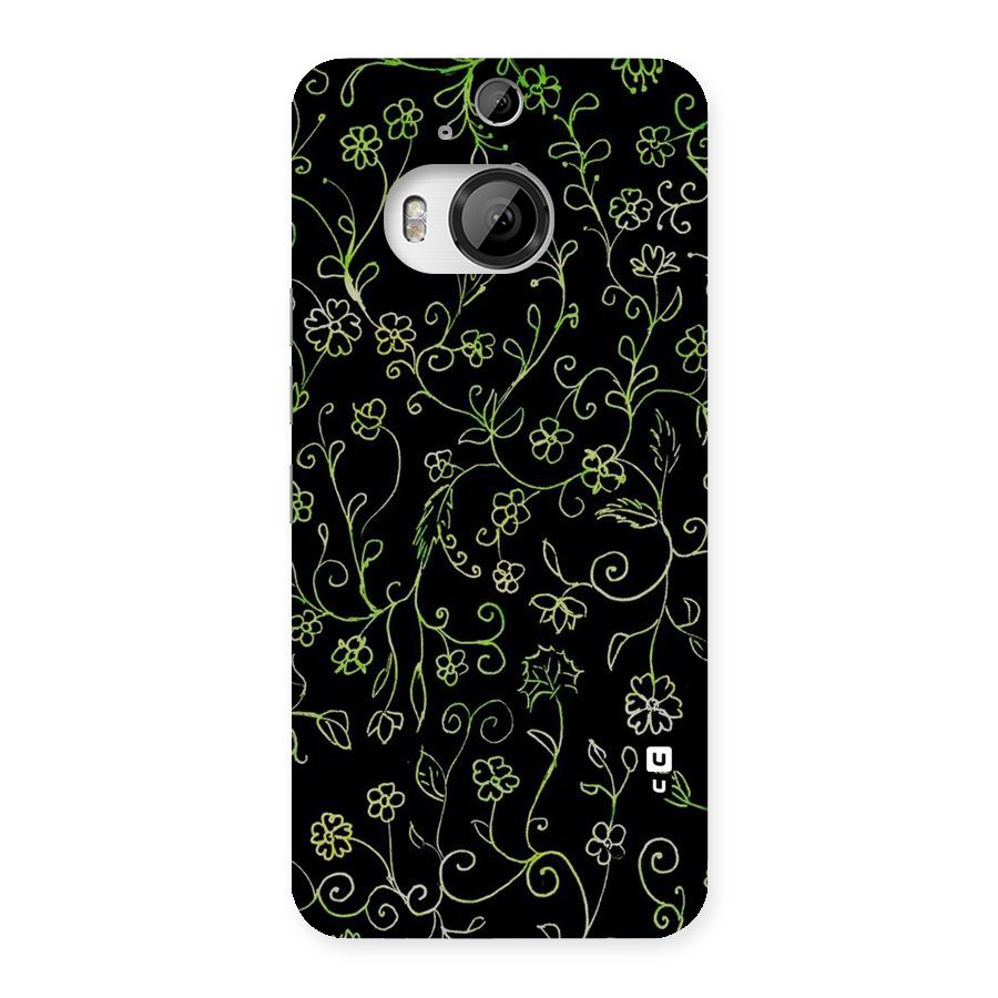 Green Leaves Back Case for HTC One M9 Plus