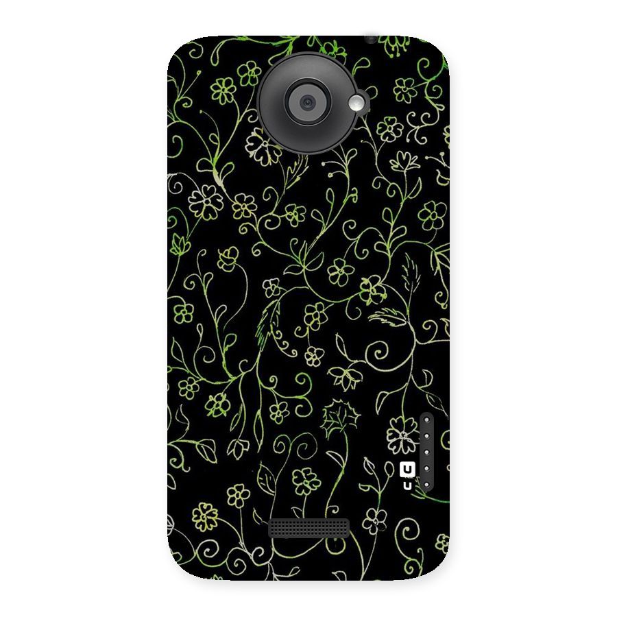 Green Leaves Back Case for HTC One X