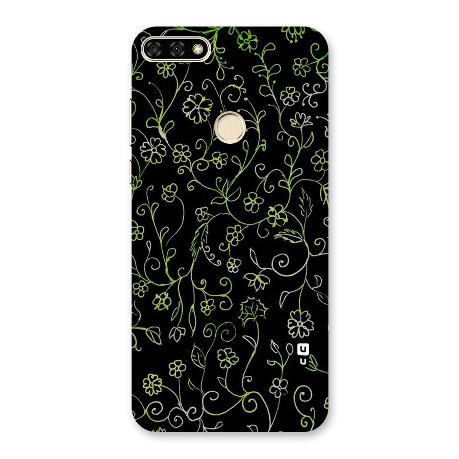 Green Leaves Back Case for Honor 7A