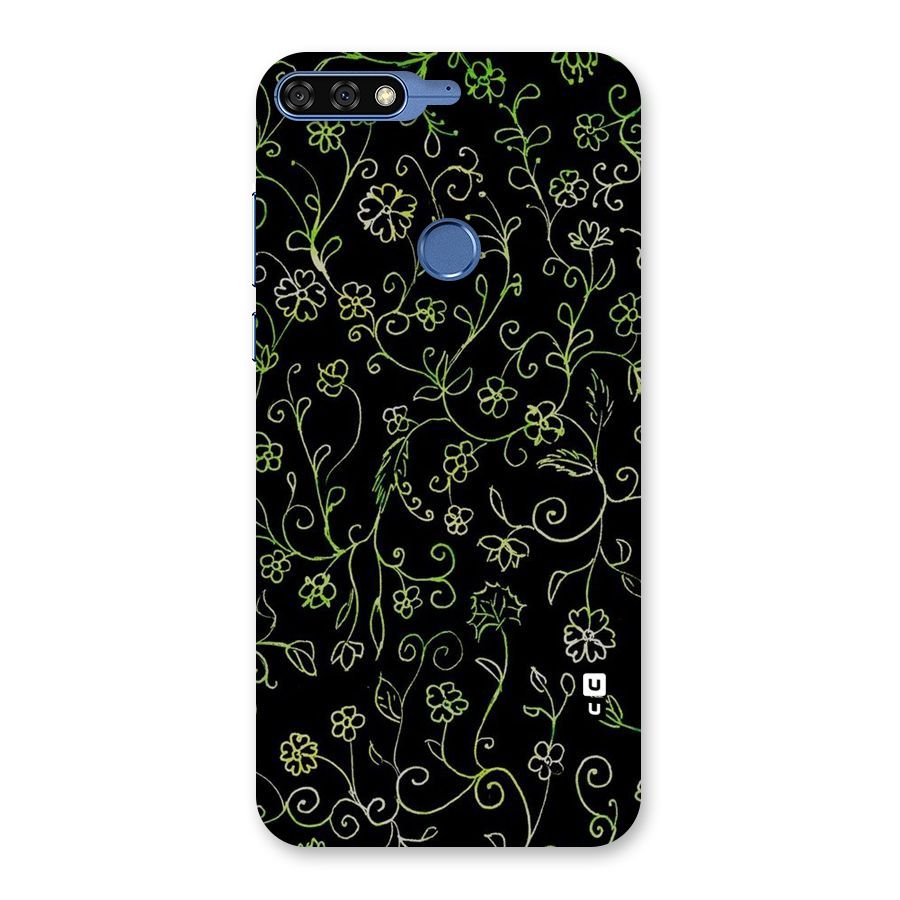 Green Leaves Back Case for Honor 7C
